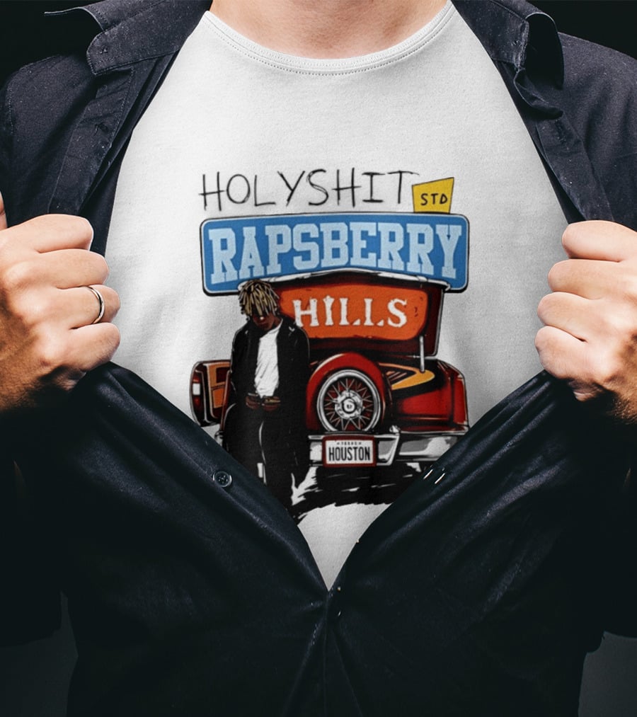 Holyshit Std Rapsberry Hills Houston Texas Car Scene T-Shirt