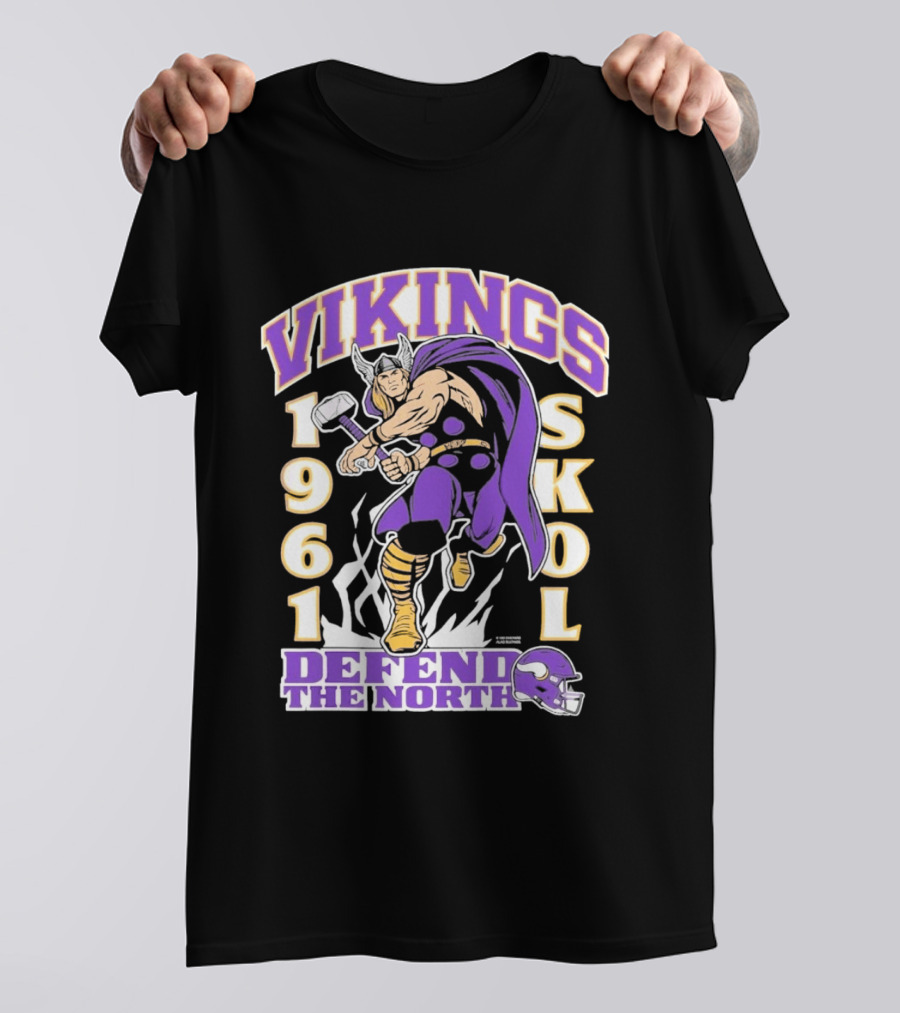 Vikings Defend The North Skol 1961 Minnesota T-Shirt
