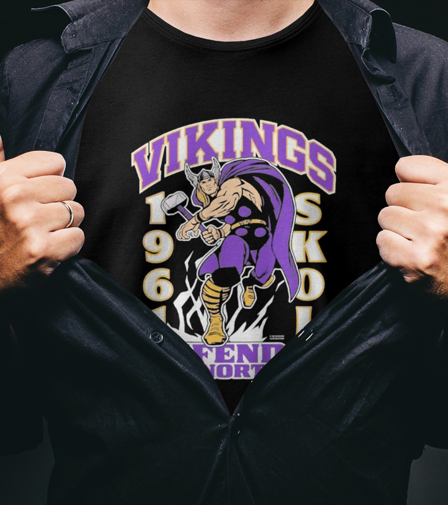Vikings Defend The North Skol 1961 Minnesota T-Shirt