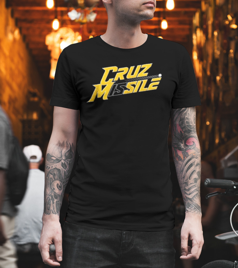 Oneil Cruz Pittsburgh Pirates Cruz Missile T-Shirt