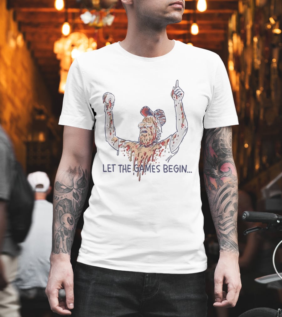 Let The Games Begin Buffalo Bills Football Fan Celebration T-Shirt