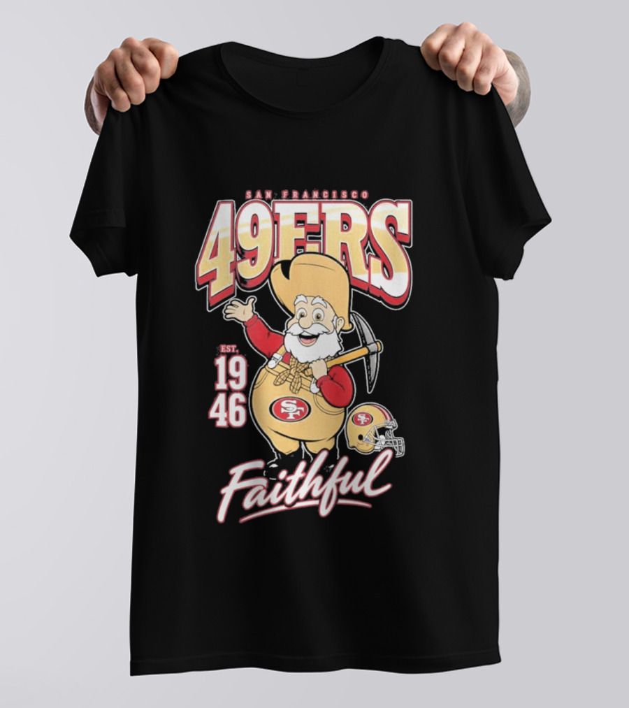 San Francisco 49ers Stinky Pete Faithful Est 1946 T-Shirt