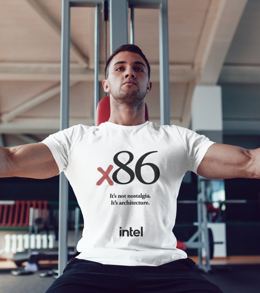 X86 It's Not Nostalgia It's Architecture Intel T-Shirt