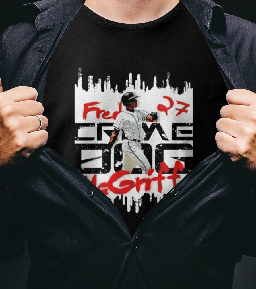 Fred McGriff 27 Atlanta Braves Baseball Player T-Shirt