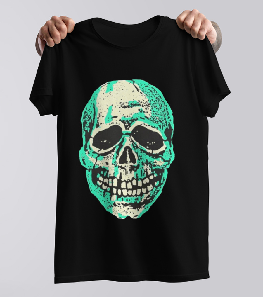 Halloween Trio Skull Spooky Gothic T-Shirt