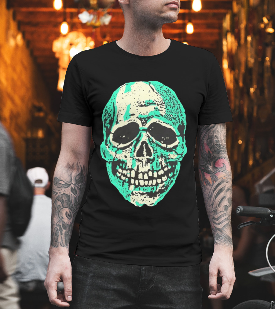 Halloween Trio Skull Spooky Gothic T-Shirt