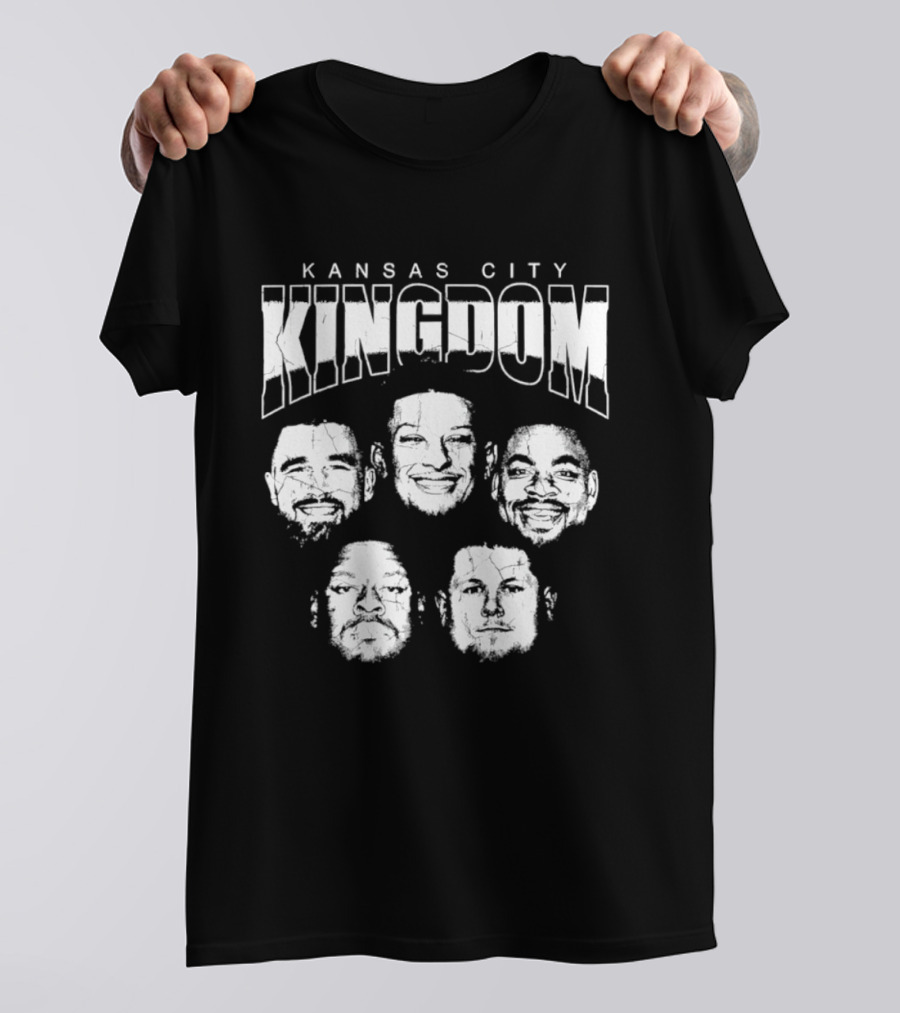 Kansas City Kingdom Travis Kelce Patrick Mahomes Chris Jones Isiah Pacheco Creed Humphrey T-Shirt
