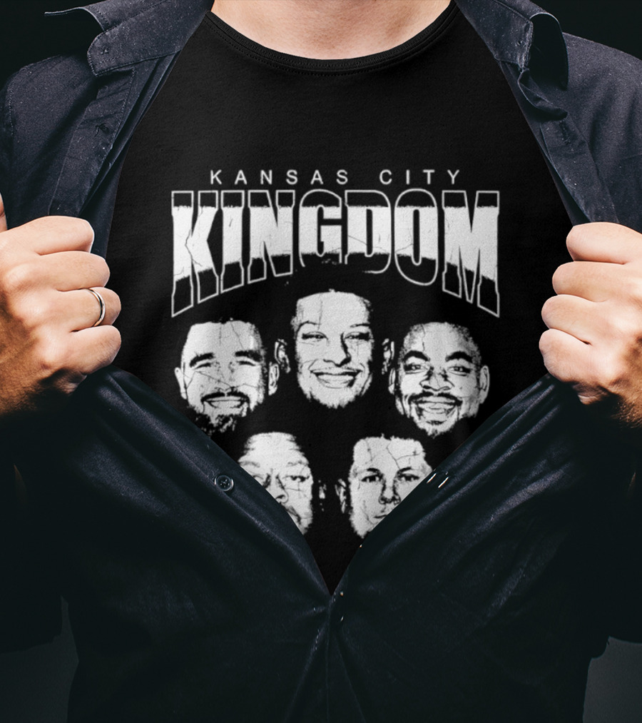 Kansas City Kingdom Travis Kelce Patrick Mahomes Chris Jones Isiah Pacheco Creed Humphrey T-Shirt