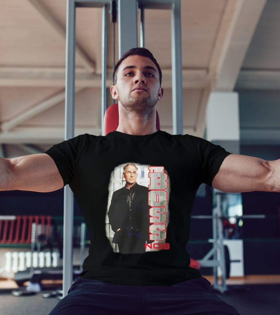 Mark Harmon The Boss NCIS Leroy Jethro Gibbs T-Shirt