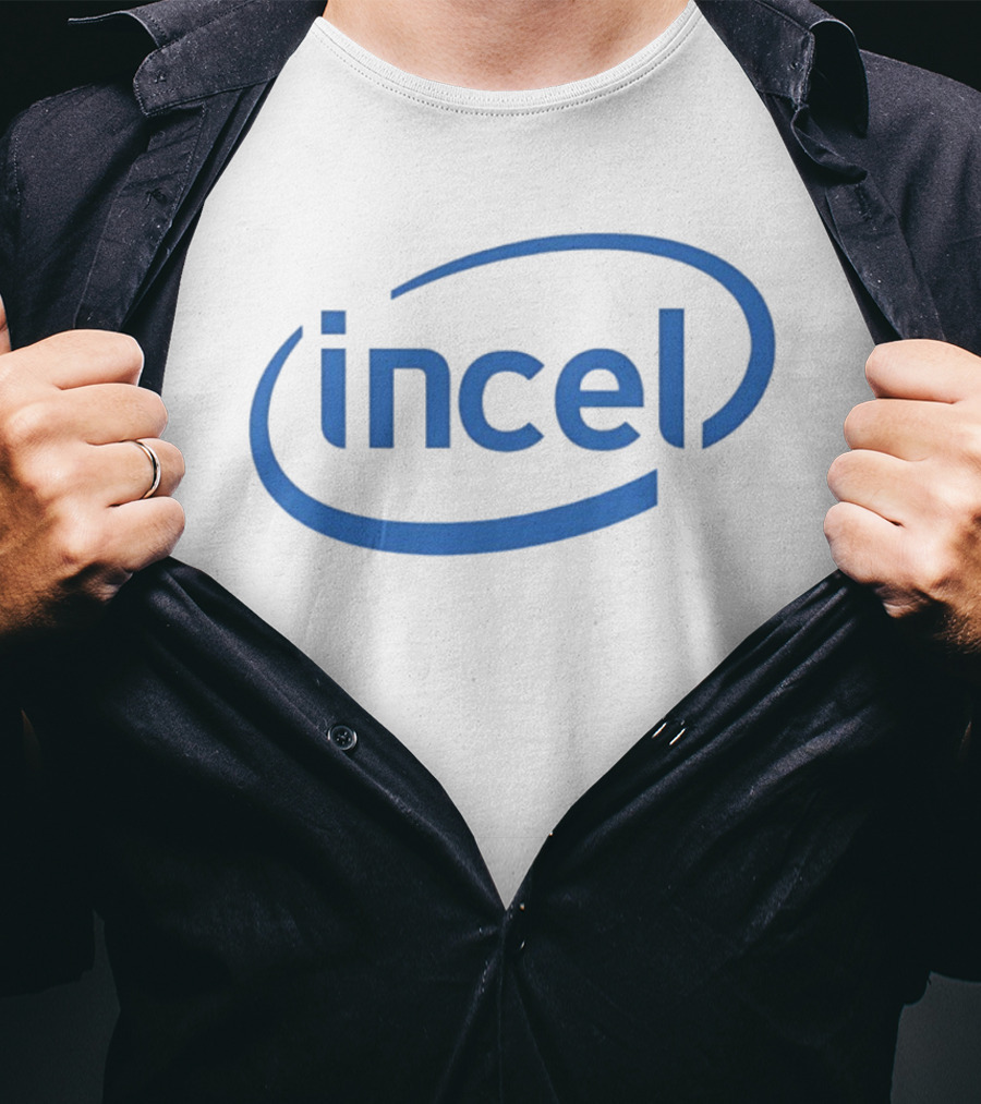 Incel Intel Logo Spoof T-Shirt