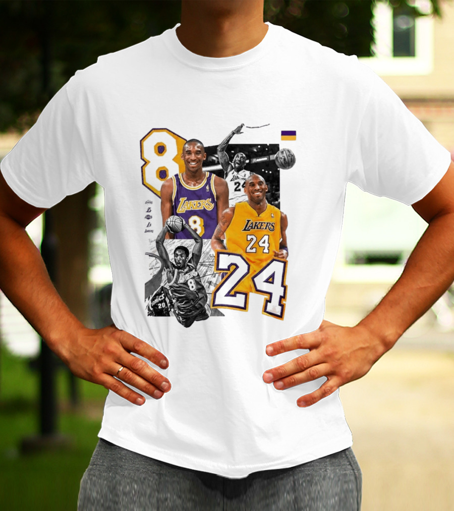 Kobe Bryant Los Angeles Lakers 8 24 Mamba Day T-Shirt