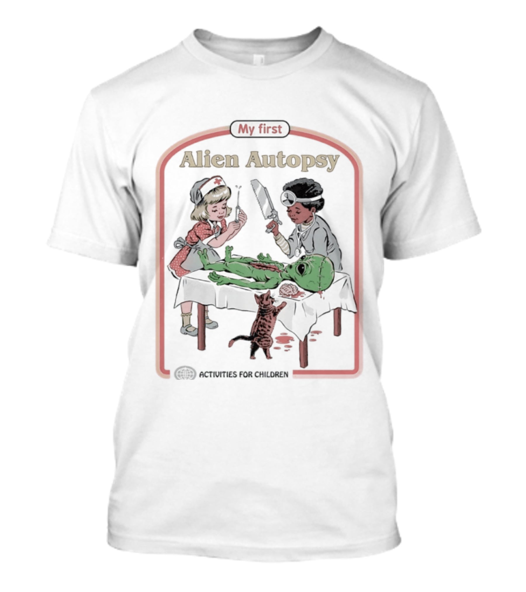 My First Alien Autopsy Activities For Children T-Shirt