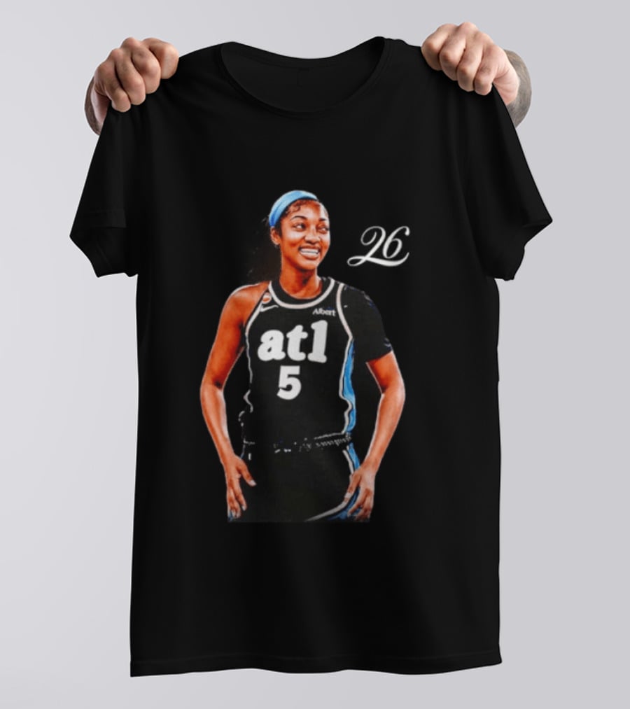 Angel Reese Atlanta Dream Number 5 26 Boards T-Shirt