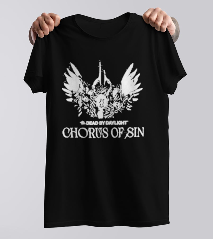 Dead By Daylight Chorus Of Sin Winged Skull T-Shirt