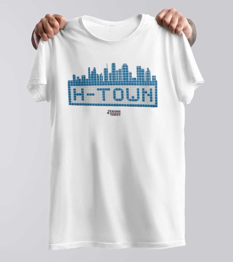 H Town Skyline Texans T-Shirt