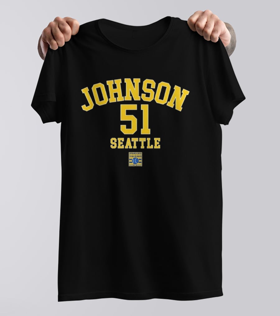 Seattle Mariners Randy Johnson 51 Seattle Baseball T-Shirt