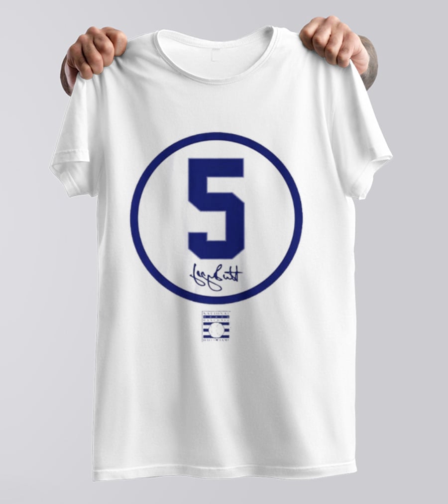 George Brett Signature Number 5 Baseball T-Shirt
