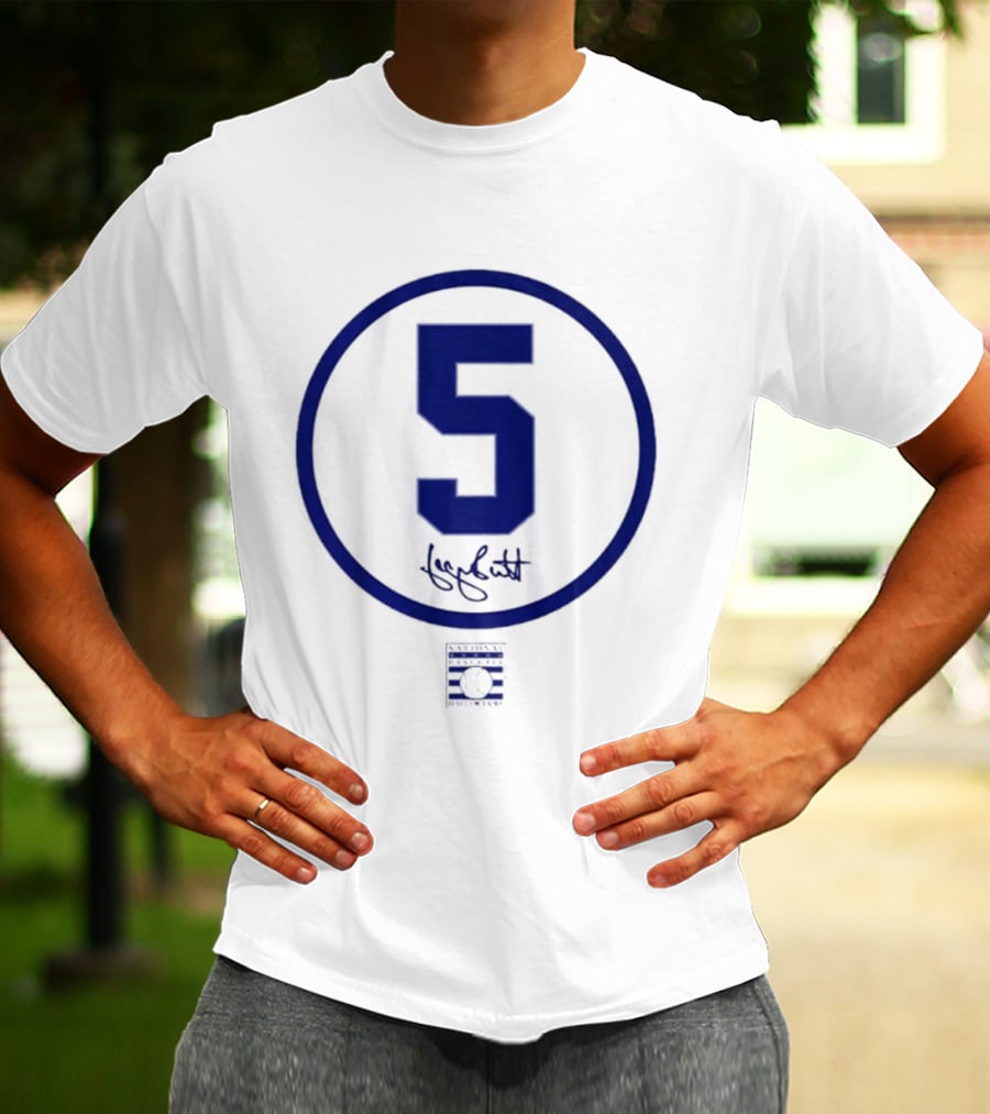 George Brett Signature Number 5 Baseball T-Shirt
