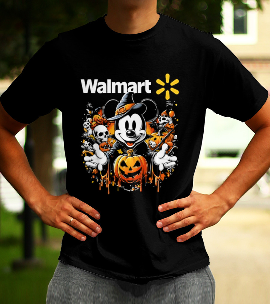 Walmart Mickey Mouse Halloween Pumpkin Magic 2026 T-Shirt