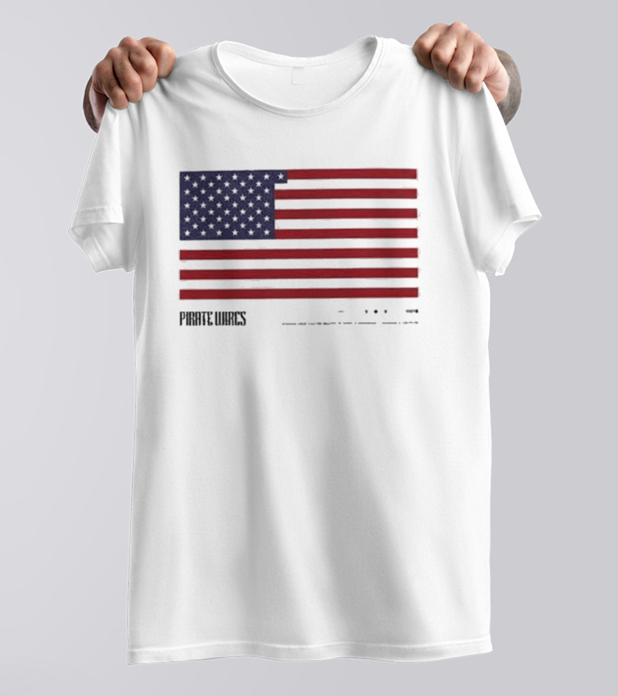 Pirate Wires Moon Should Be A State US Flag T-Shirt