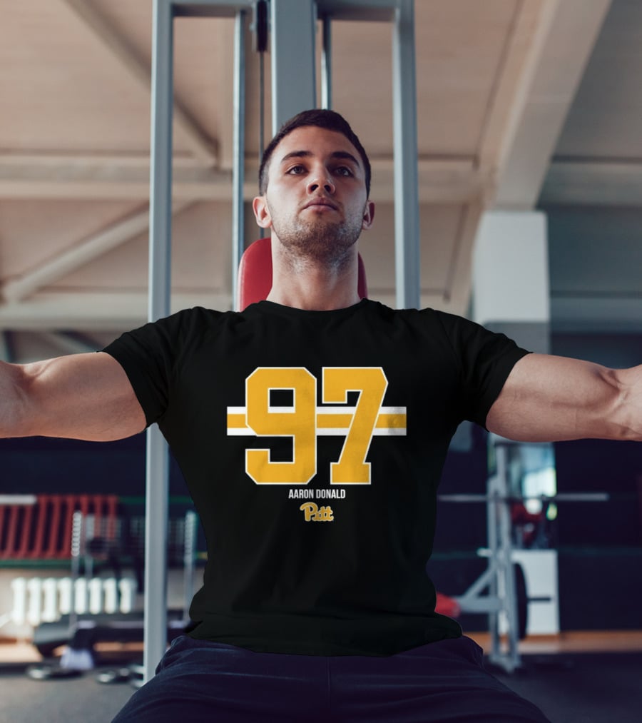 Aaron Donald 97 Pitt Panthers Football T-Shirt