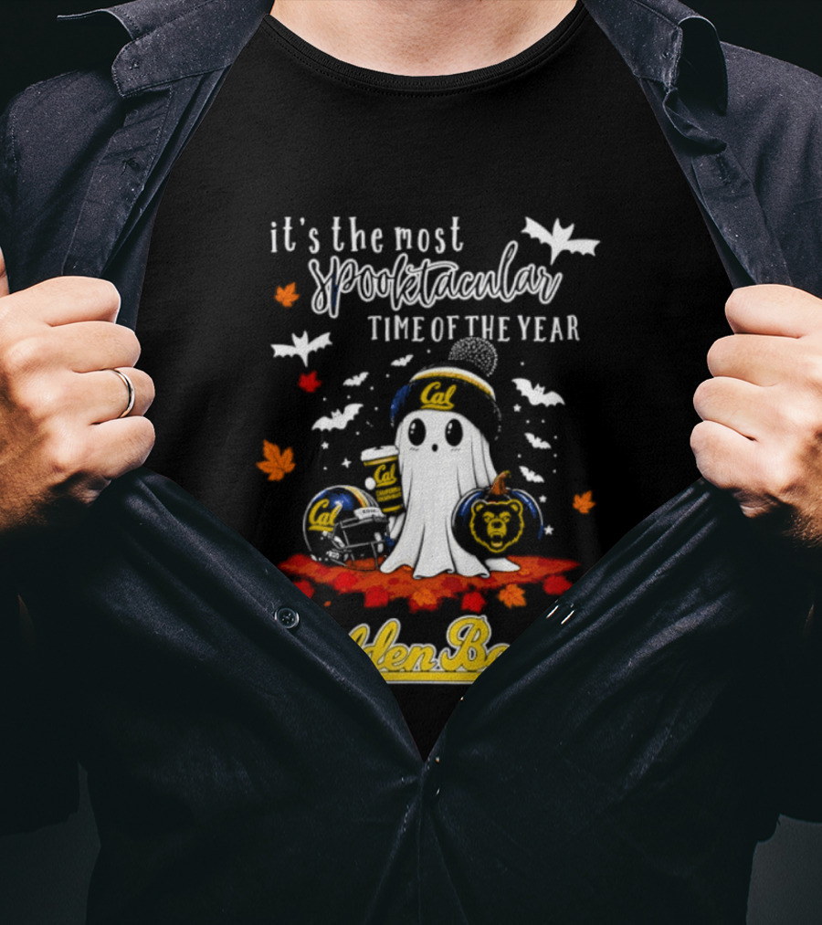 California Golden Bears Halloween Ghost Spooktacular Time Of The Year 2026 T-Shirt