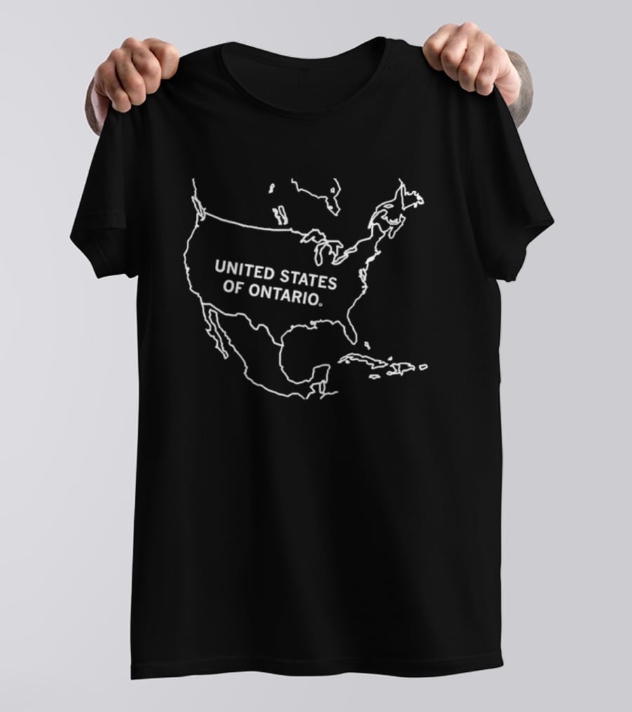 United States Of Ontario Map T-Shirt