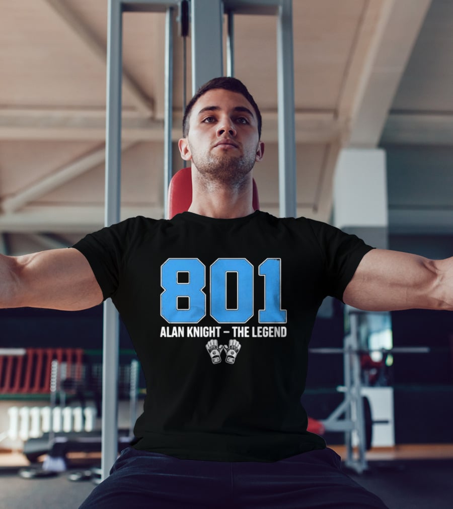 801 Alan Knight The Legend With Iconic Goalie Gloves T-Shirt
