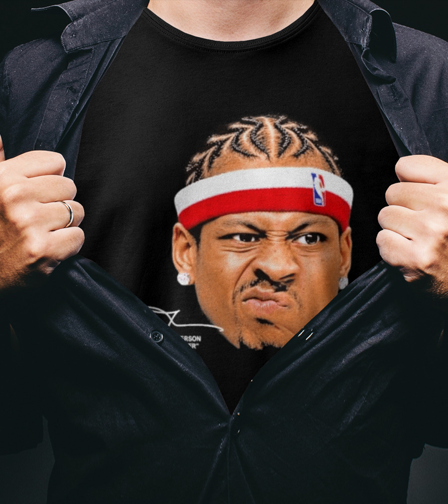 Allen Iverson The Answer NBA Headband T-Shirt