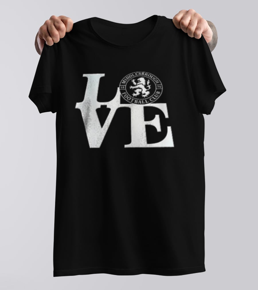 Middlesbrough Football Club Love Fan T-Shirt