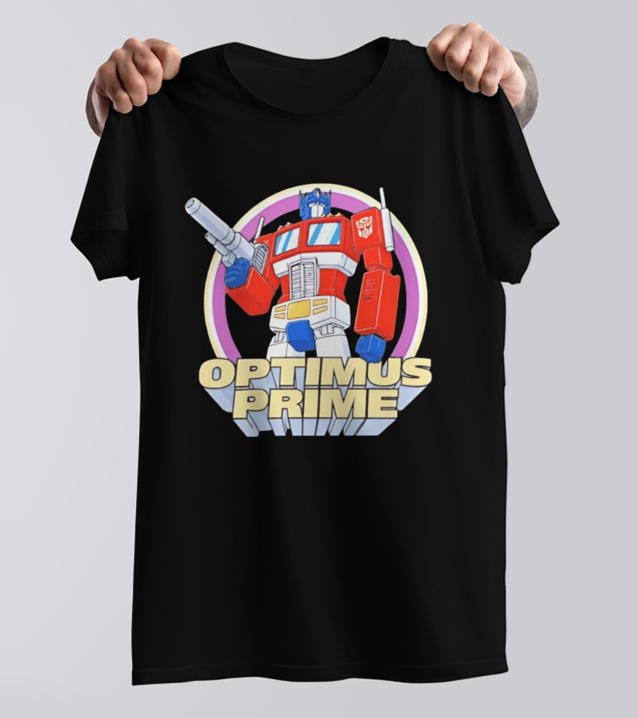 Optimus Prime Classic Animation Retro 80s T-Shirt