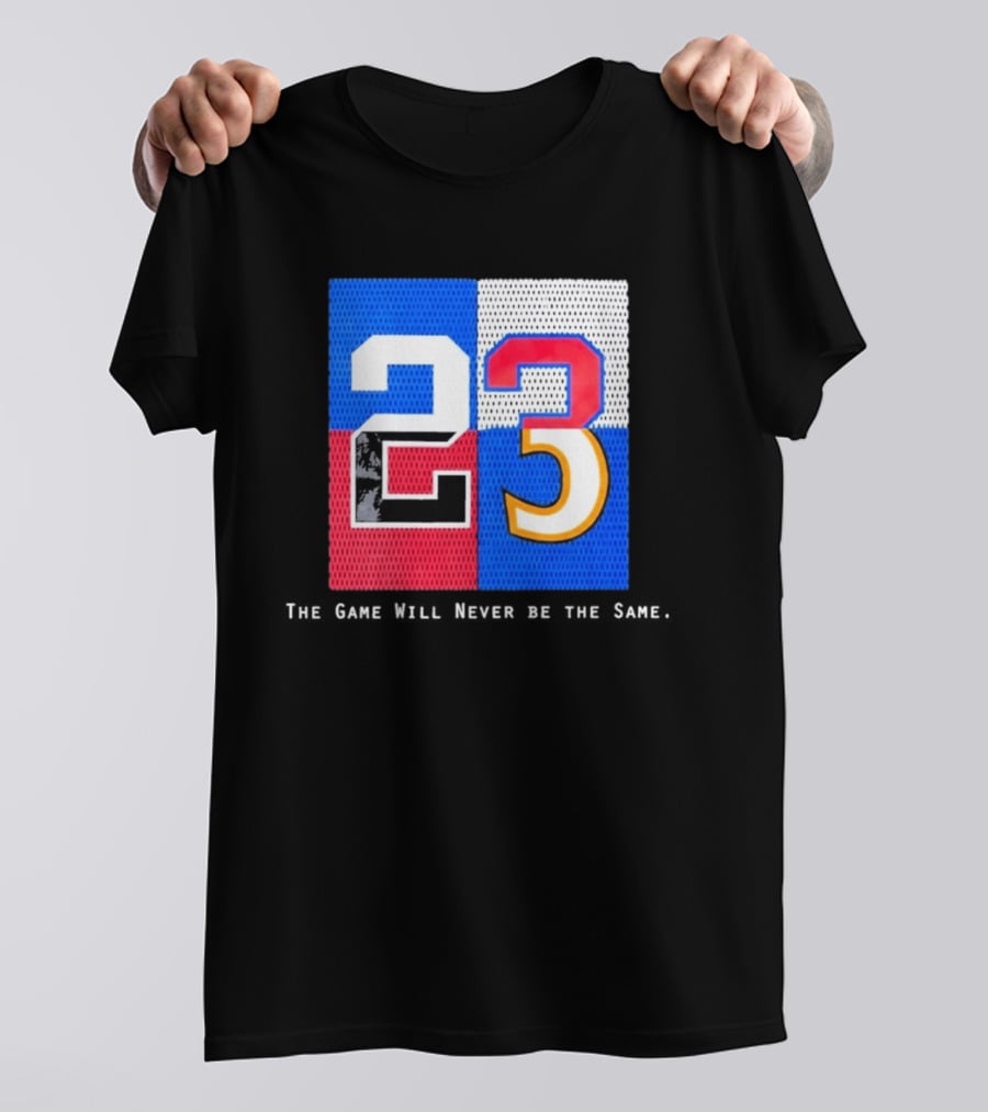 Shota Imanaga 23 The Game Will Never Be The Same Colorful Number Mashup T-Shirt
