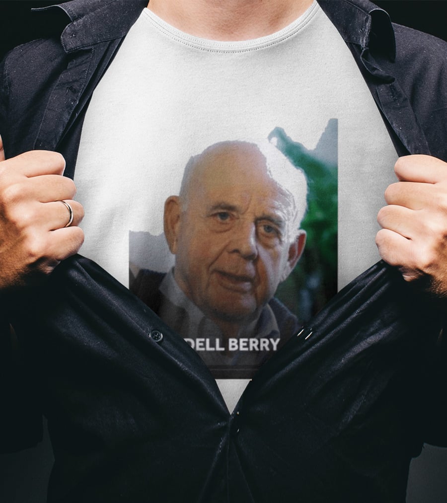 Wendell Berry 1934 2026 Commemorative T-Shirt