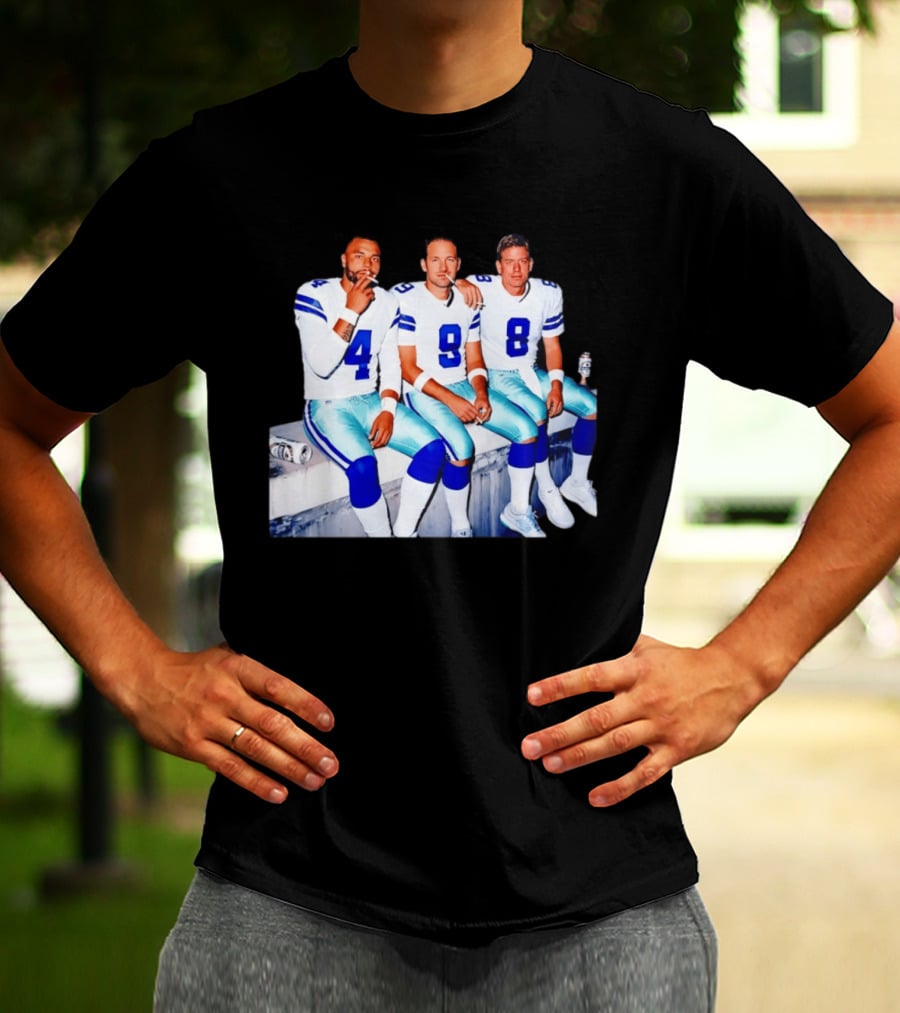 Klayton Adams Christian Parker Brandon Aubrey Dallas Cowboys Smoking Jerseys T-Shirt