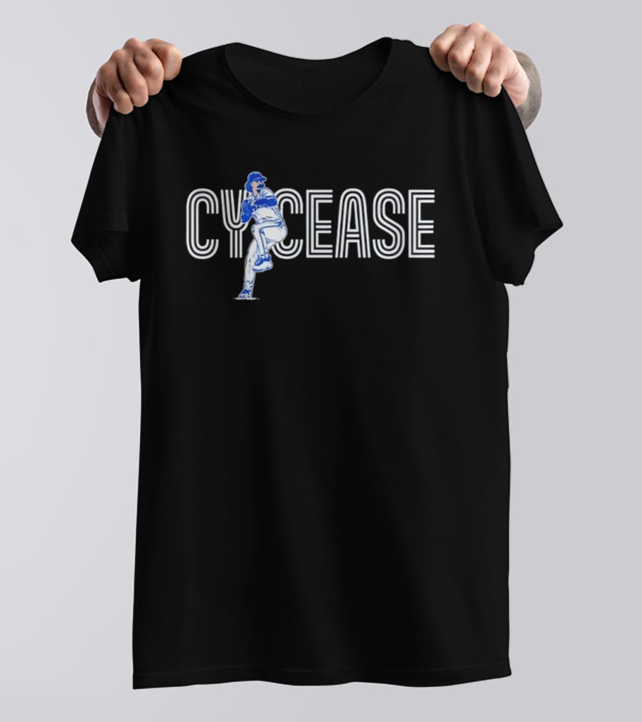 Dylan Cease Cy Cease Pitching Toronto Blue Jays 2026 MLB Season T-Shirt