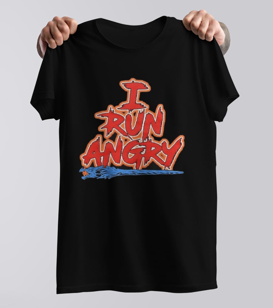 I Run Angry 2026 Tour T-Shirt