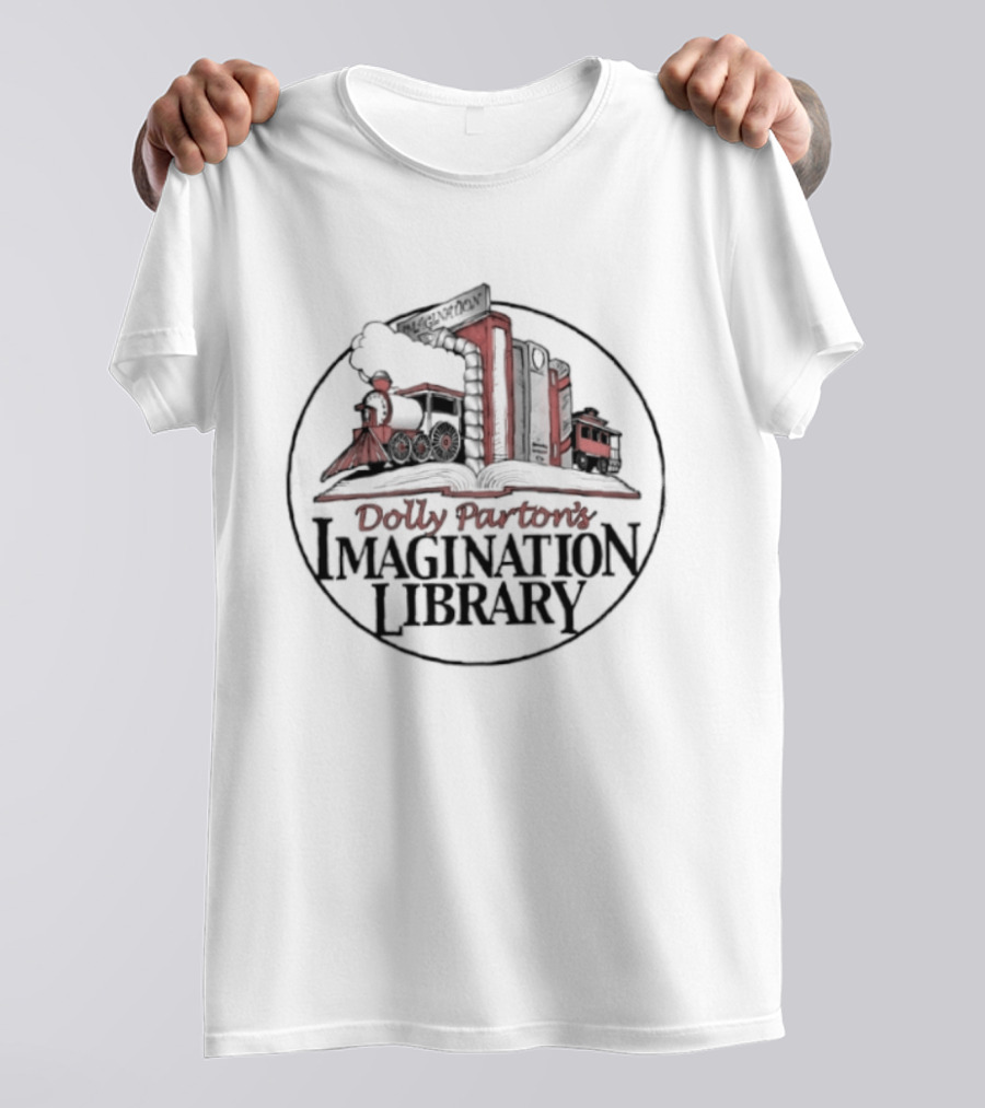 Dolly Parton's Imagination Library Train T-Shirt
