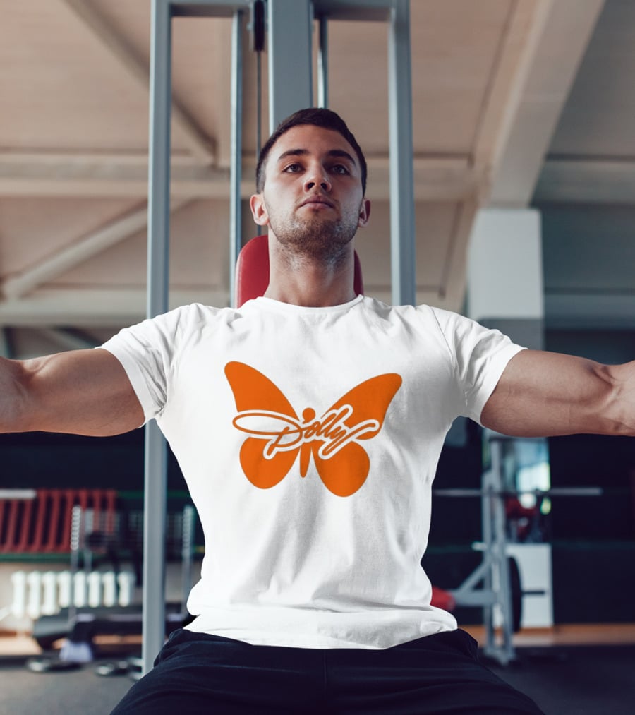 Dolly Parton Butterfly Orange Country Legend T-Shirt