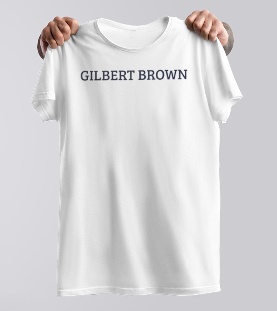 Gilbert Brown Green Bay Packers Football T-Shirt