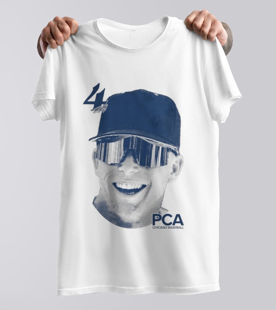 PCA 4 Pete Crow Armstrong Chicago Cubs Baseball T-Shirt