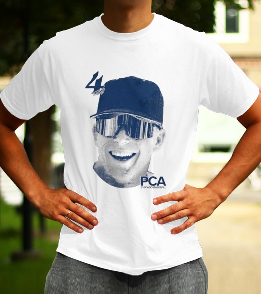 PCA 4 Pete Crow Armstrong Chicago Cubs Baseball T-Shirt