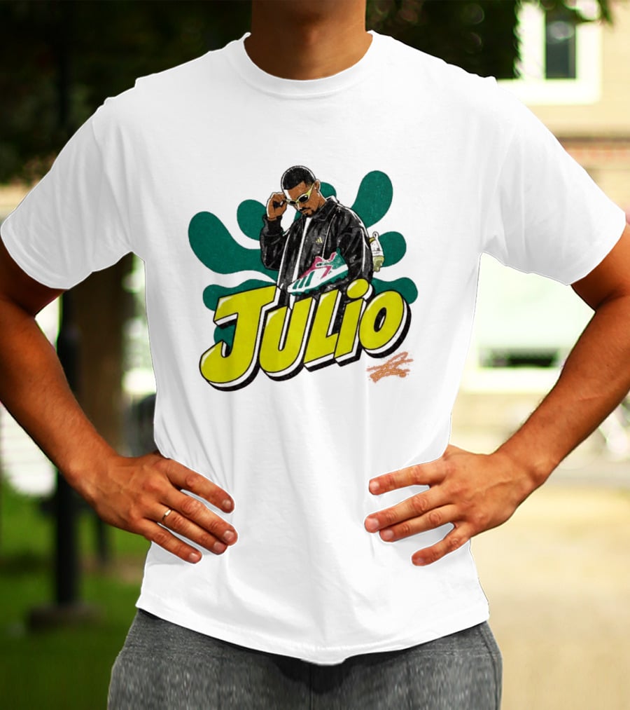 Julio Sneaker Style Hispanic Heritage Mariners T-Shirt