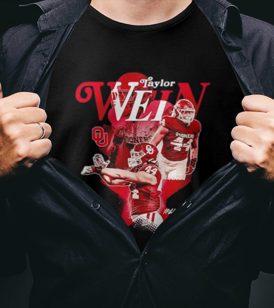 Taylor Wein Oklahoma Sooners Sooners Football OU 44 T-Shirt