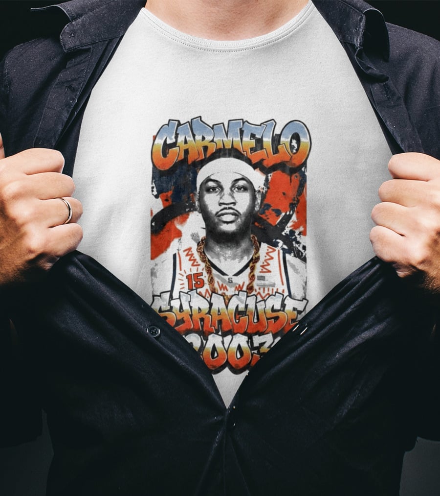 Carmelo Syracuse 2003 Basketball T-Shirt