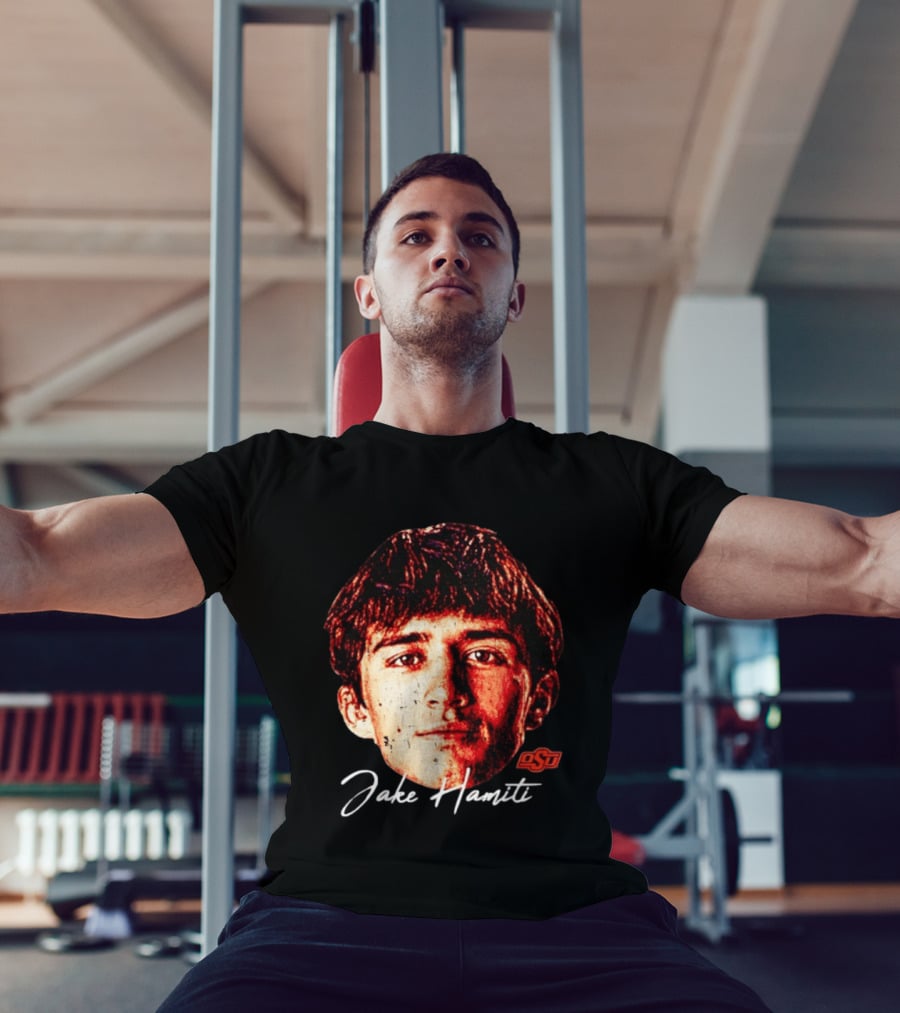 Jake Hamiti Oklahoma State Wrestling OSU Swag T-Shirt