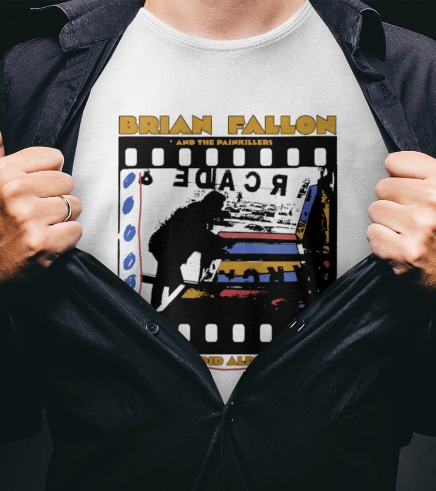 Brian Fallon And The Painkillers Arcade I Think We Did Alright Baby T-Shirt