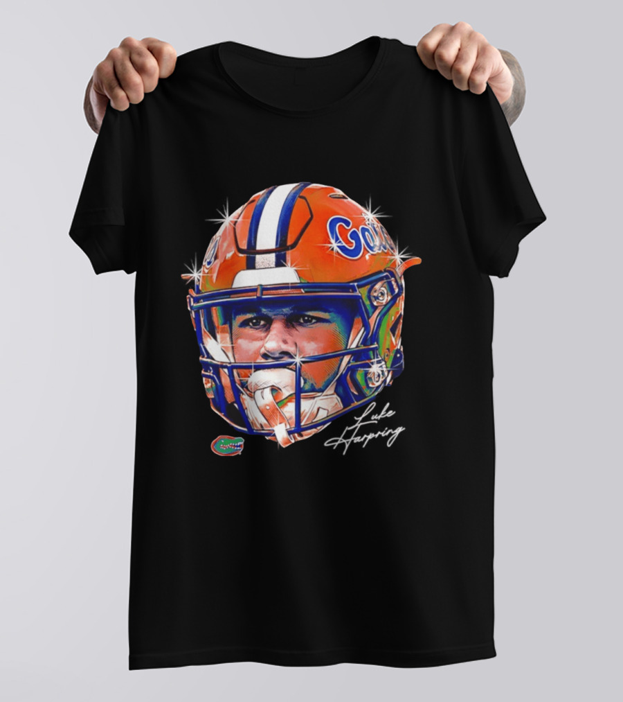 Florida Gators NCAA Football Helmet Swag Head T-Shirt