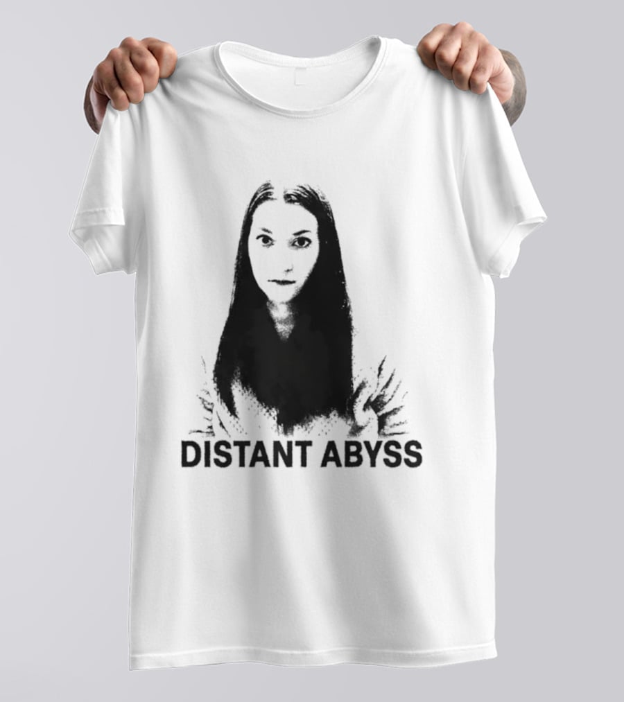 Distant Abyss Gothic Dark Aesthetic Minimalist T-Shirt