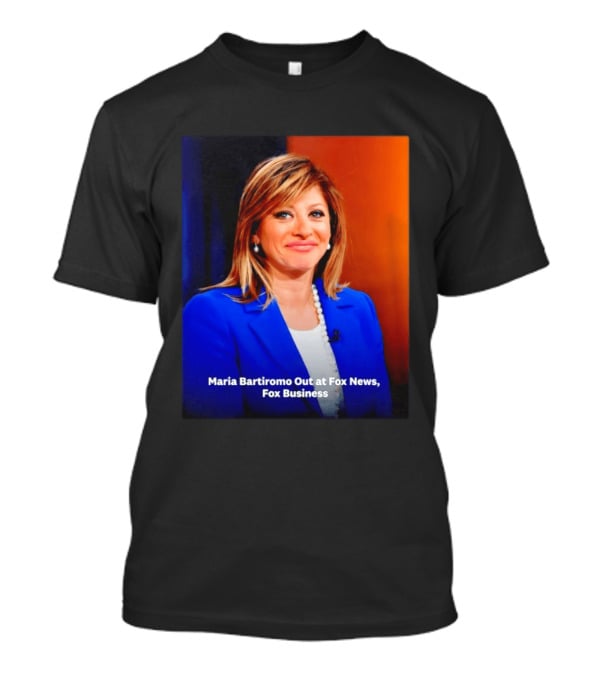 Maria Bartiromo Departure Fox Business News Media T-Shirt