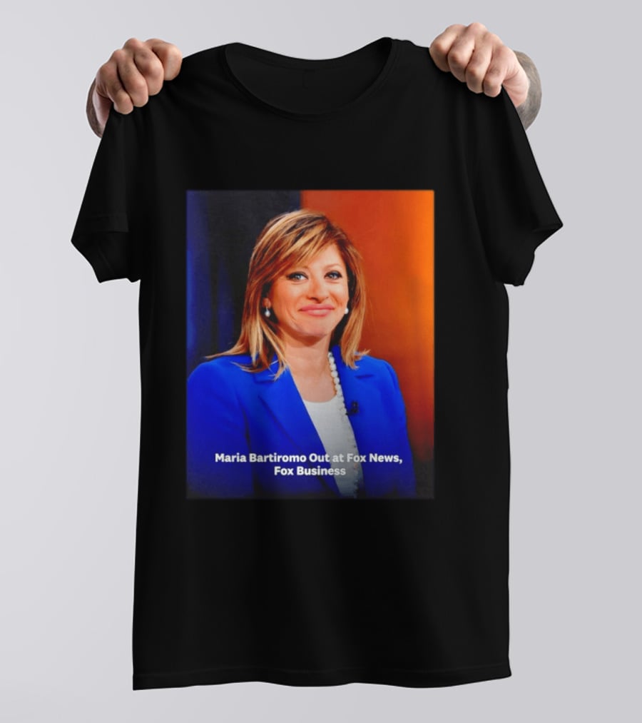 Maria Bartiromo Departure Fox Business News Media T-Shirt